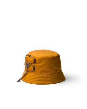 Prada Speedrock Re-Nylon Bucket Hat - Yellow