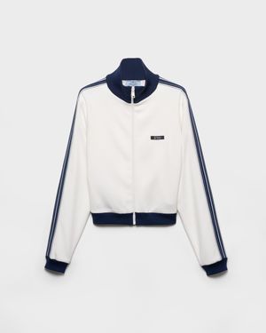 Prada Fleece Jacket - Blue
