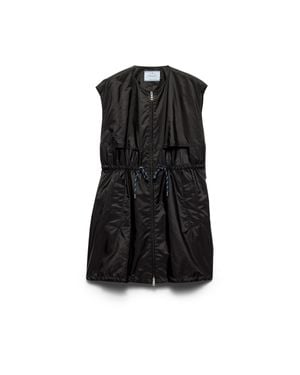 Prada Re-Nylon Mini-Dress - Black