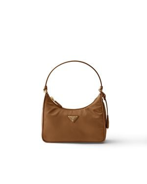 Prada Re-Edition 2005 Re-Nylon And Saffiano Mini Bag - Brown