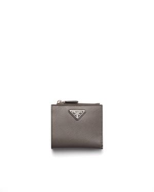 Prada Small Saffiano Leather Wallet - Multicolour