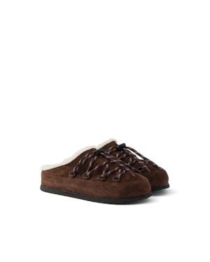 Prada Sabot - Marrone