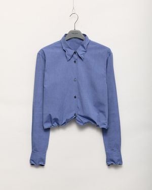 Prada Fil-À-Fil Shirt - Blue