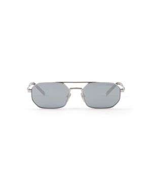 Prada Sunglasses With Logo - White