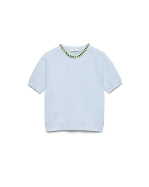 Prada Maglia Girocollo - Blu