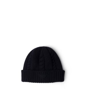 Prada Wool Beanie - Black