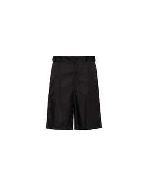 Prada Straight-Leg Shorts - Black