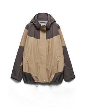 Prada Technical Fabric Blouson Jacket - Brown