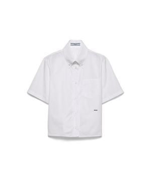 Prada Cotton Poplin Shirt - White