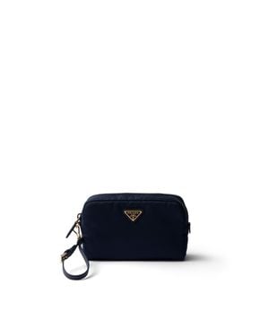 Prada Small Re-Nylon Pouch - Blue