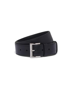 Prada Leather Belt - Blue