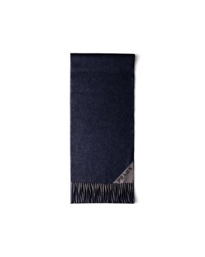 Prada Double Cashmere Scarf - Blue