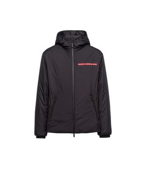 Prada Light Polyester Padded Jacket - Blue