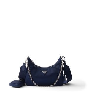 Prada Re-Edition 2005 Re-Nylon Bag, Baltic - Blue