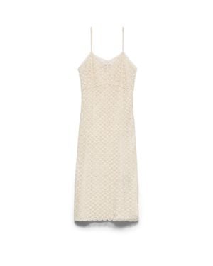 Prada Abito Ricamato - Bianco