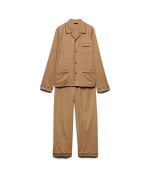 Prada Cashmere Pyjamas - Natural