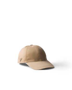 Prada Re-Nylon Baseball Cap - White
