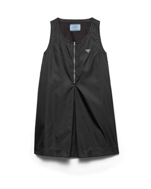 Prada Re-Nylon Mini-Dress - Black