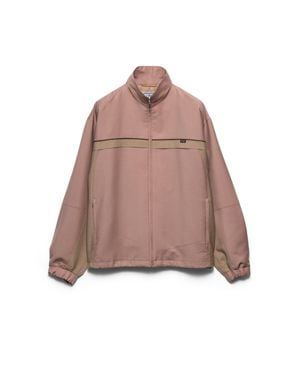 Prada Mohair Wool Blouson Jacket - Brown