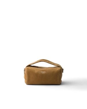 Prada Suede Leather Shoulder Bag - Multicolour
