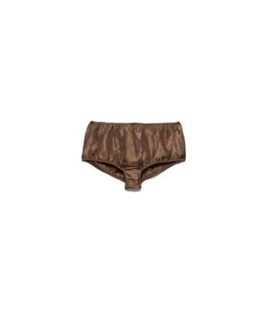 Prada Taffeta Briefs - White