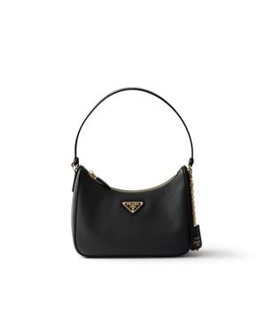 Prada Re-Edition 2005 Saffiano Leather Mini-Bag - Black