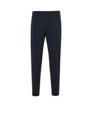 Prada Stretch Technical Fabric Pants - Blue