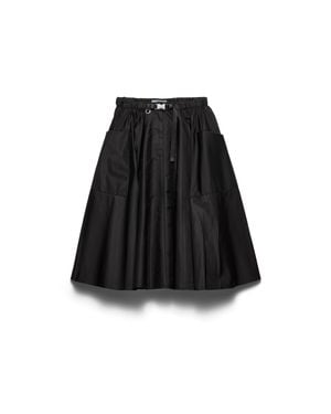 Prada Re-Nylon Circle Skirt - Black