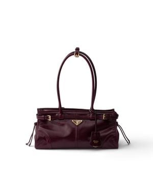 Prada Borsa A Mano Bonnie Medium - Viola