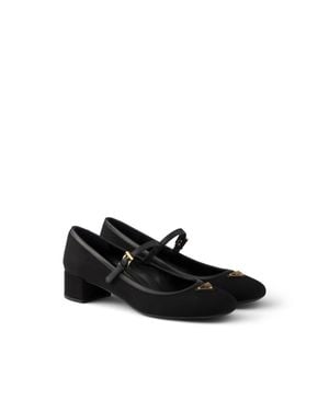 Prada Fabric Pumps - Black