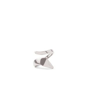 Prada Eternal Gold Snake Mini Ring In White Gold