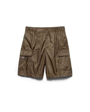 Prada Re-Nylon Swim Trunks - Green
