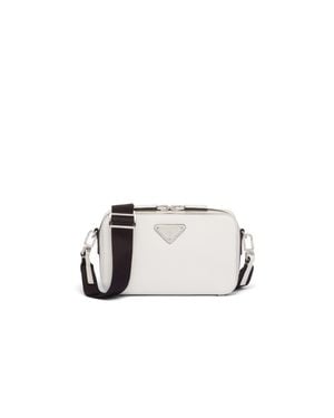 Prada Brique Saffiano Leather Bag - Multicolour