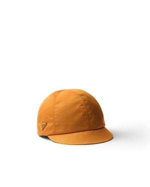 Prada Cap Aus Re-Nylon, Damen, Größe - Orange