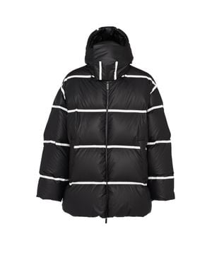 Prada Medium-weight Light Technical Fabric Down Jacket - Black
