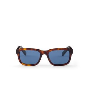 Prada Occhiali Da Sole Con Logo Uomo - Blu