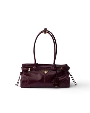 Prada Borsa A Mano Bonnie Medium - Viola