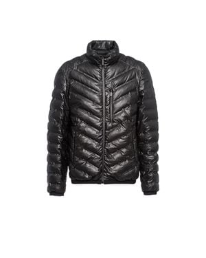 Prada Light Nylon Puffer Jacket - Black