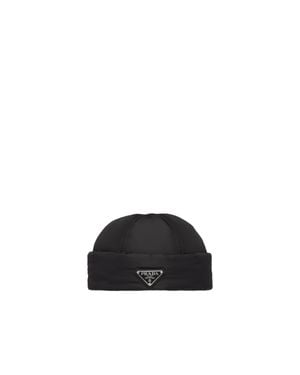 Prada Re-Nylon Beanie - Black