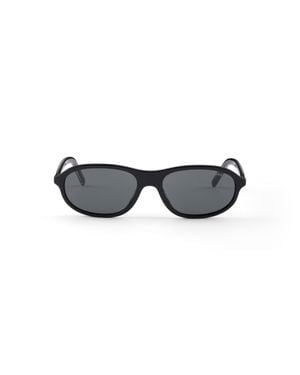Prada Sunglasses With The Iconic Metal Plaque - Multicolour