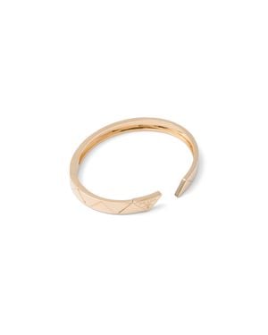 Prada Bracelet Jonc Eternal En Jaune, Femme, Taille - Métallisé