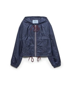 Prada Lightweight Re-Nylon Jacket - Blue