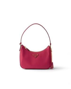 Prada Re-Edition 2005 Saffiano Leather Mini-Bag - Pink