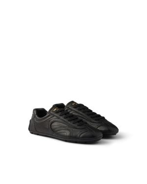 Prada Lace-Up Sneakers - Black