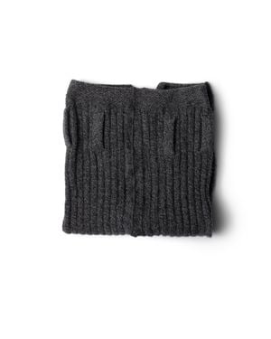 Prada Wool And Cashmere Short Leggings - Black