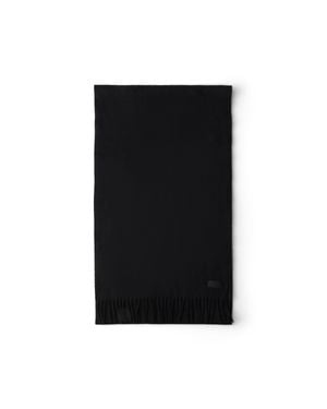 Prada Écharpe En Cachemire, Femme - Noir