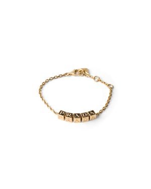 Prada Metal Bracelet - Metallic