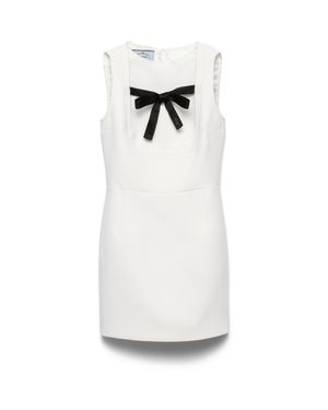 Prada Natté Dress - White