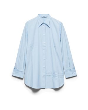 Prada Poplin Shirt - Blue