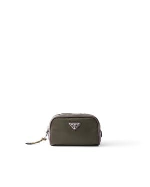Prada Pochette Speedrock En Re-Nylon Et Cuir, Homme - Multicolore